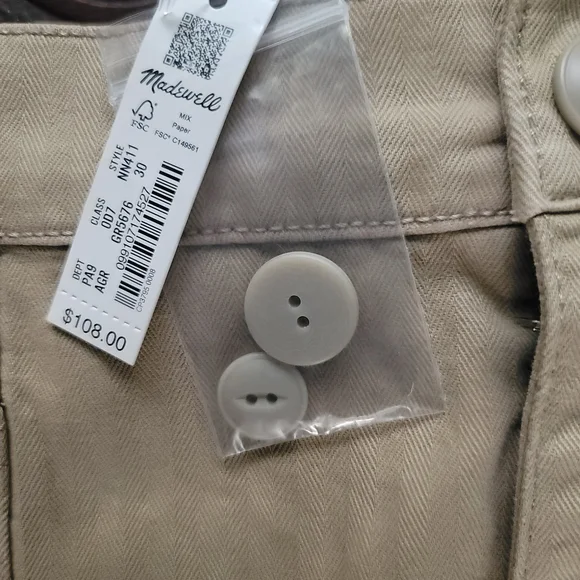 Madewell Straight Leg Cargo Pants - Picture 2 of 5